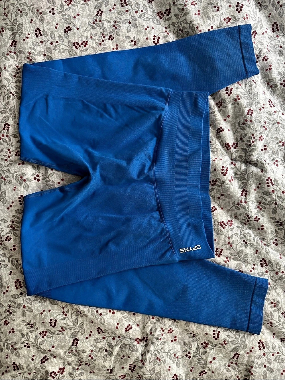 DFYNE Blue Athletic Leggings Like New